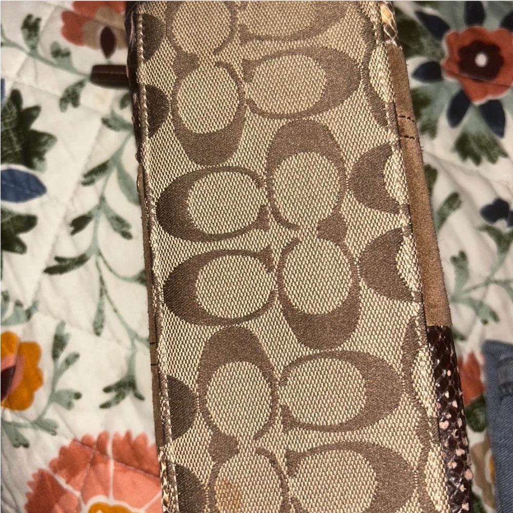 Coach Multicolor Patchwork Shoulder Bag (Firm Price) - Picture 5 of 7